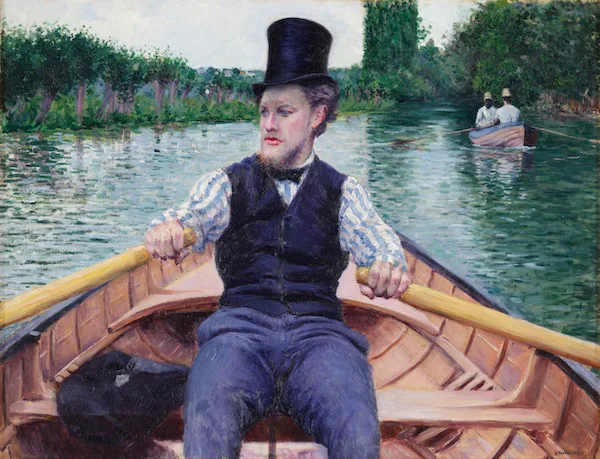 Gustave Caillebotte. Boating Party, c. 1877–78. Musée d’Orsay,