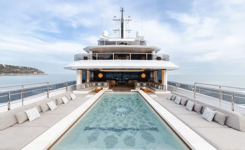 Energy upper deck full-size pool