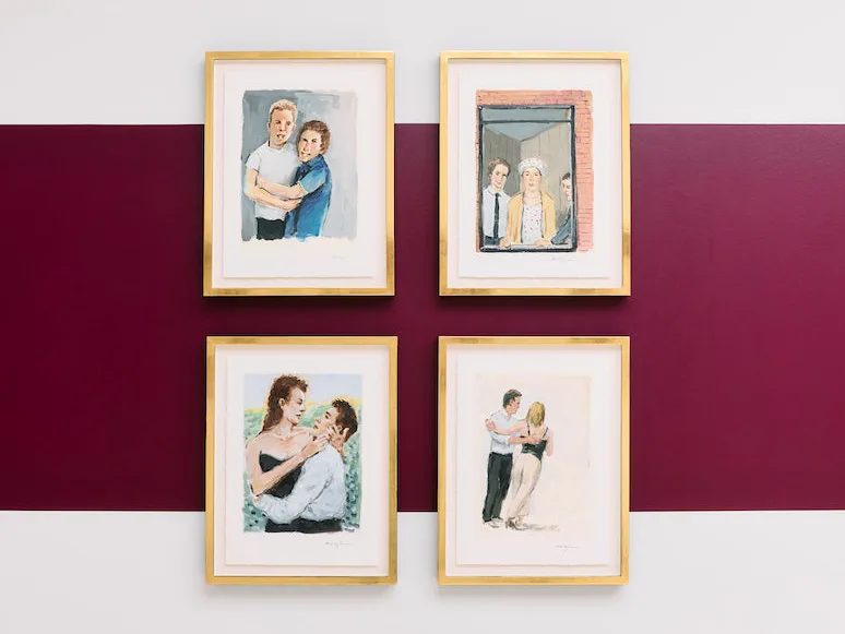 Bob Dylan's couples at Halcyon Gallery