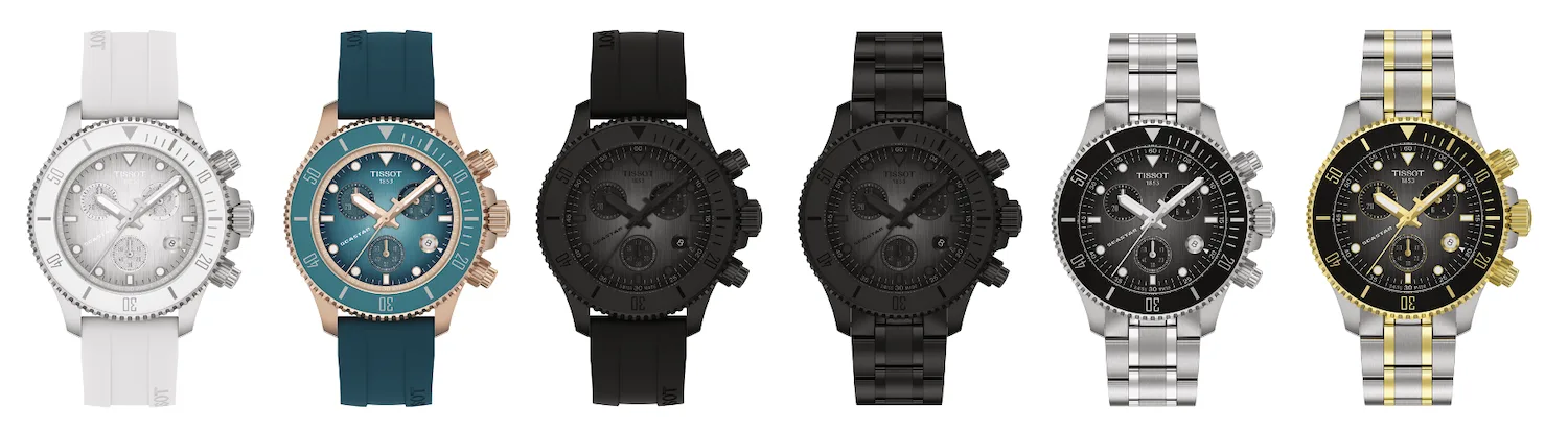 Tissot Seastar 1000 38mm Chronograph collection