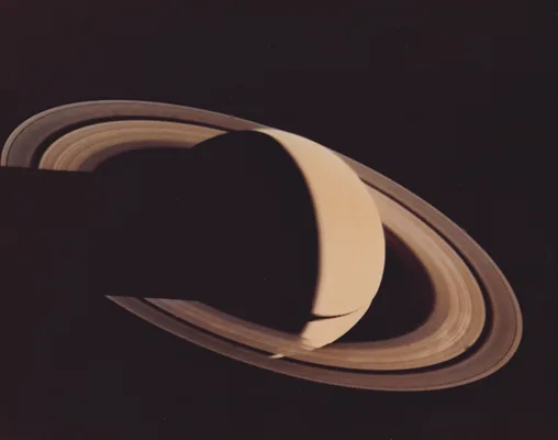 Voyager 2 picture of Saturn. © NASA