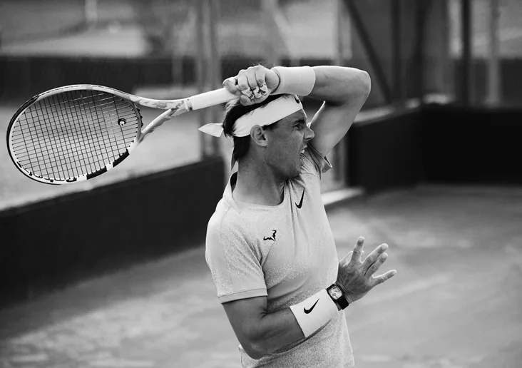 MALLORCA, SPAIN - MARCH 20: Tennisman Rafael Nadal (Rafa) poses for a portrait for Richard Mille on March 20, 2024 in Mallorca, Spain. (Photo by Hamish Brown/Contour by Getty Images)