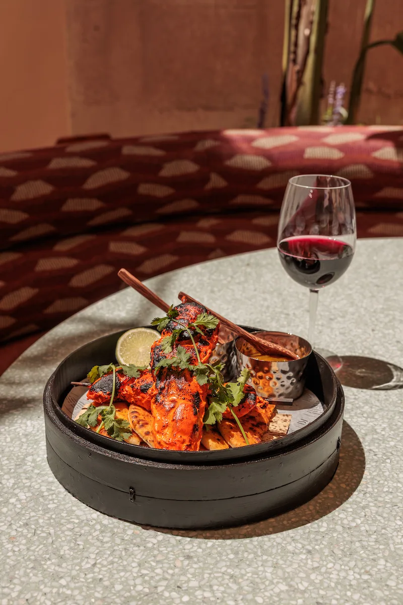 Hot Chicken Tandoori - Amaï restaurant at Ocean Club Marbella.
