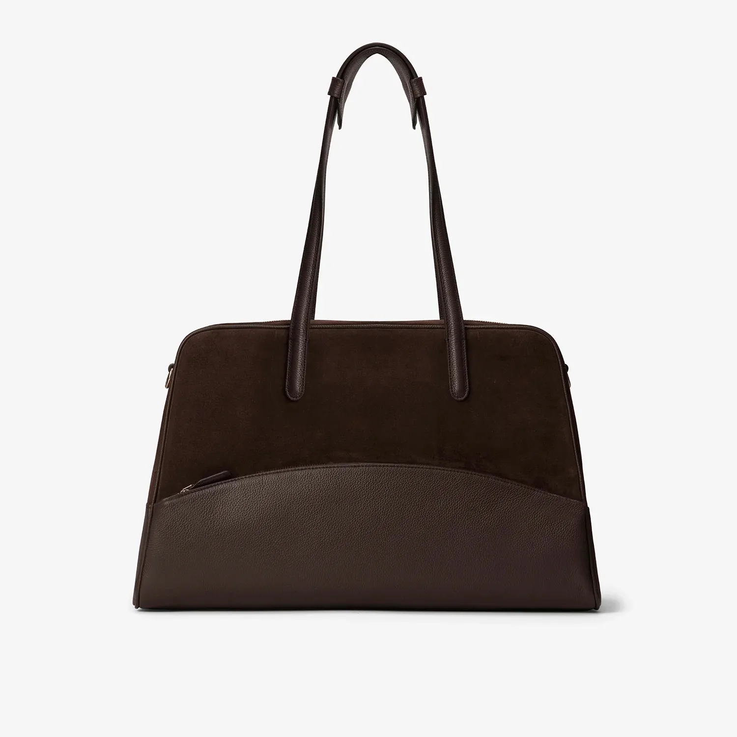By Banoo 24h suitcase in Mocha/Gold Suede