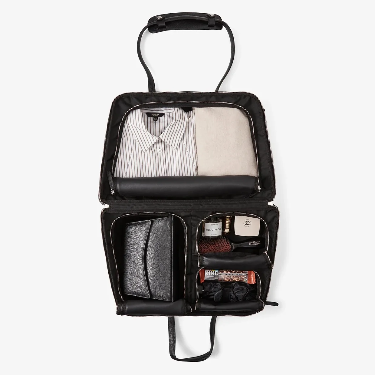 By Banoo 24h suitcase in Mocha/Gold Suede