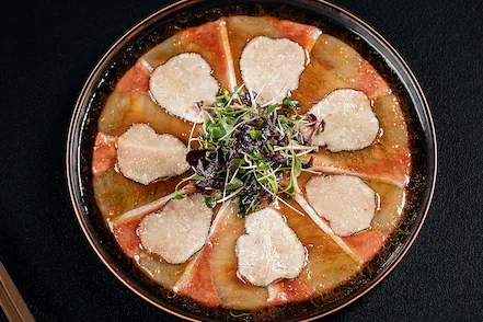 Shanghai Me Yellowtail Carpaccio