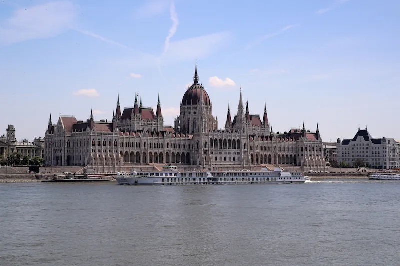 Gothic Revival Hungarian Parliament Building (1885-1904)