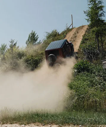  80 percent climb at the Mercedes-Benz G-Class Experience Center in Graz.