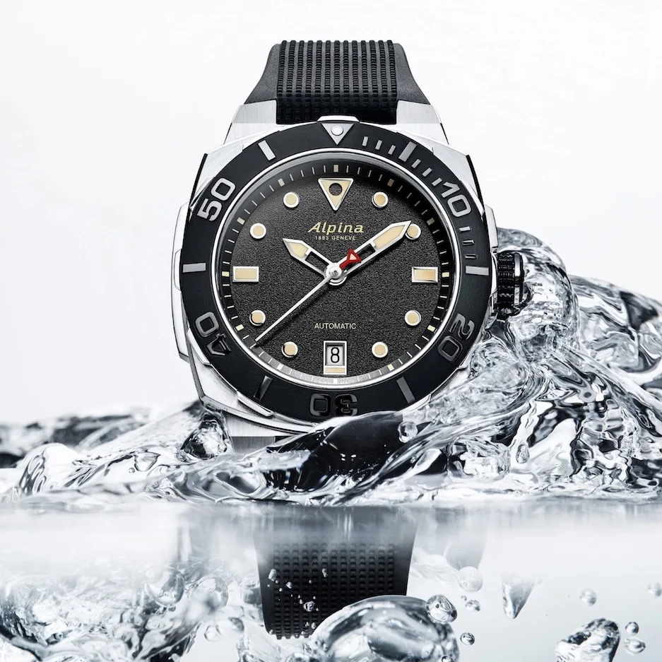 ALPINA SEASTRONG DIVER EXTREME AUTOMATIC in black