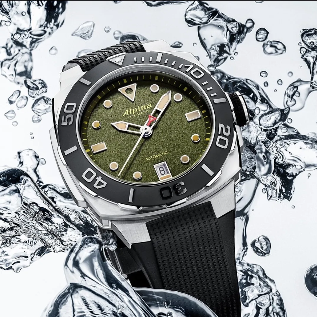 ALPINA SEASTRONG DIVER EXTREME AUTOMATIC in khaki