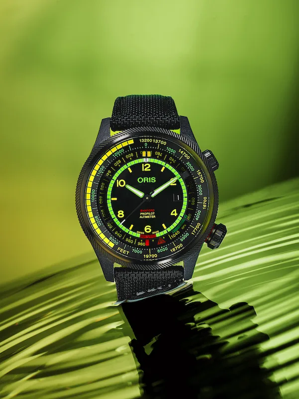 Oris x BWD Propilot Altimeter 'Mision Control'.
