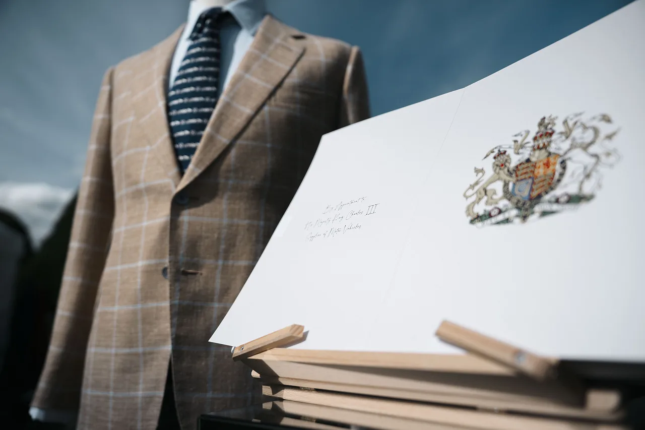 Henry Poole tailored jacket.