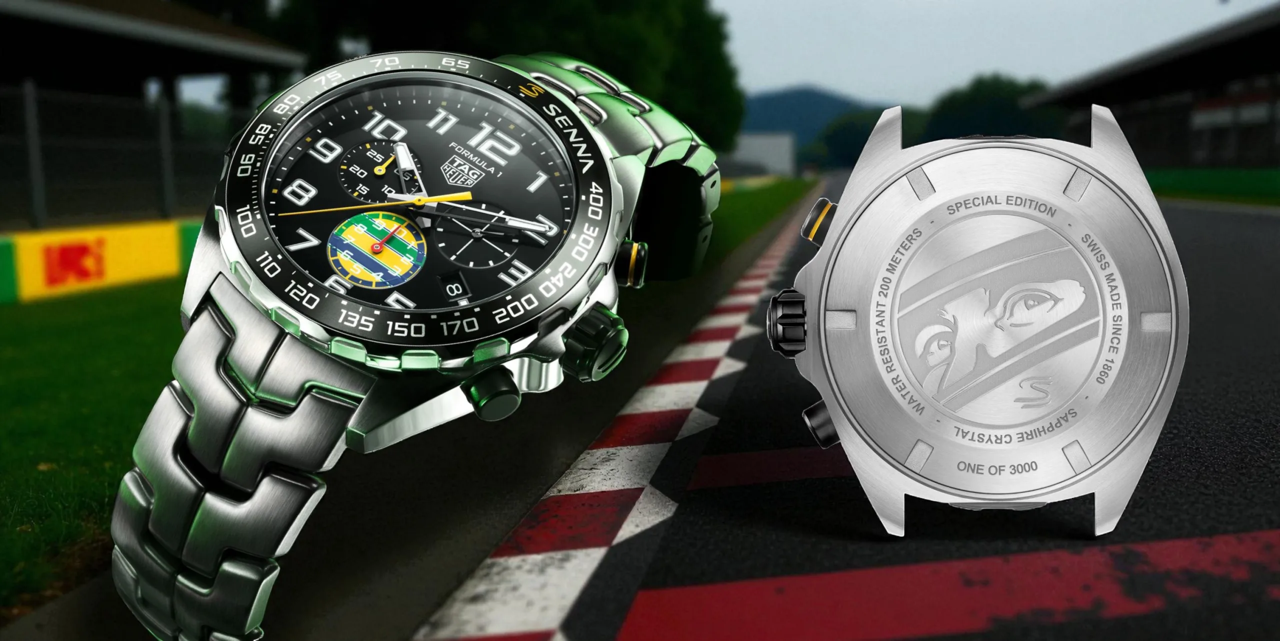 TAG Heuer Formula 1 Chronograph x Senna 43mm