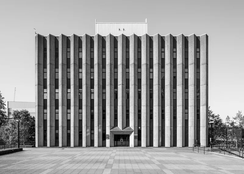 Wolfson Centre, Glasgow
Designed by Morris & Steedman
Built 1969–72