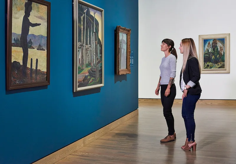 Indigenous galleries at the Gallery of Canada in Ottawa