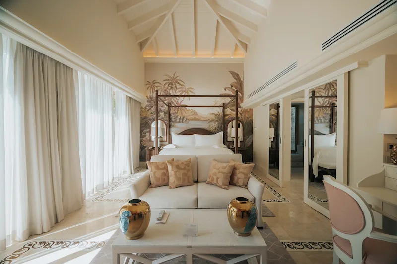 Living area of the