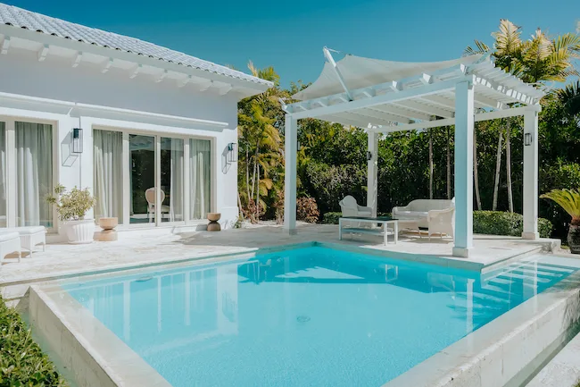 Private pool of the Junior Suite at Eden Roc Cape Cana.