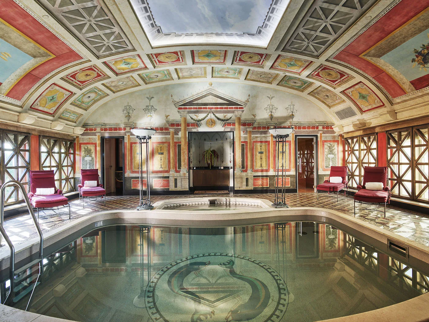 Swimming Pool Presidential Suite Hotel Principe di Savoia