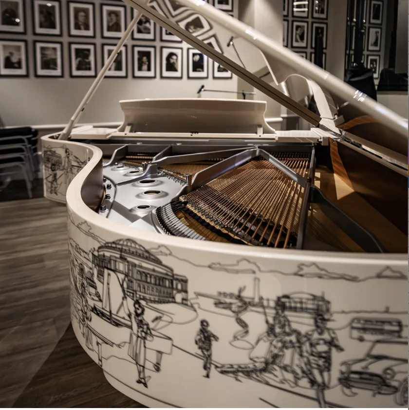 Steinway & Sons 150th anniversary London Hall Limited Edition