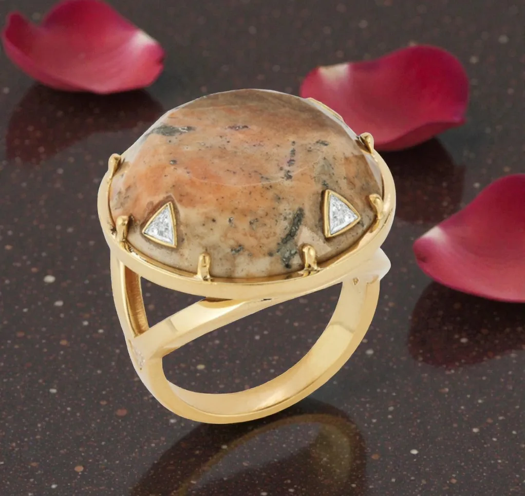Cousteau x Foster Blu Lagartos ring