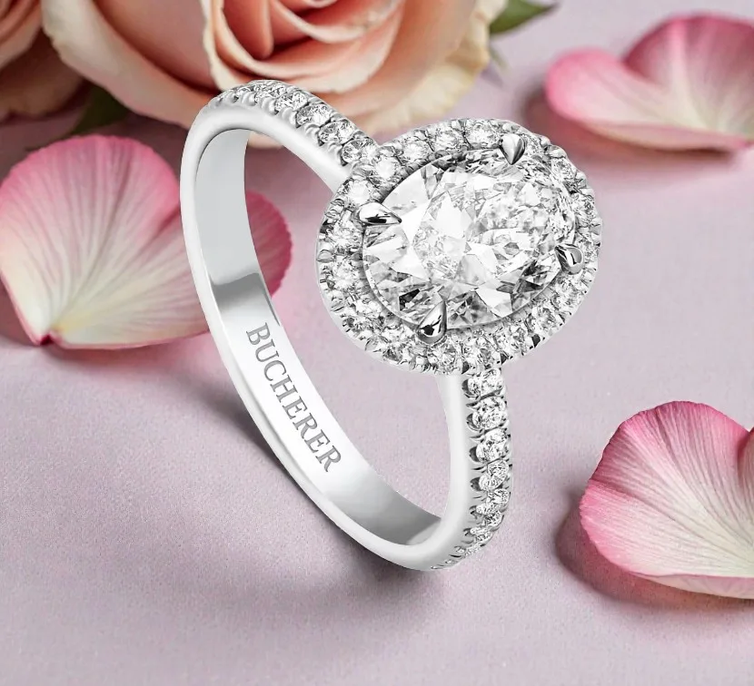 Bucherer Joy solitaire oval-cut