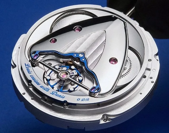 Movement of the Louis Vuitton x De Bethune LVDB-03 Louis Varius
