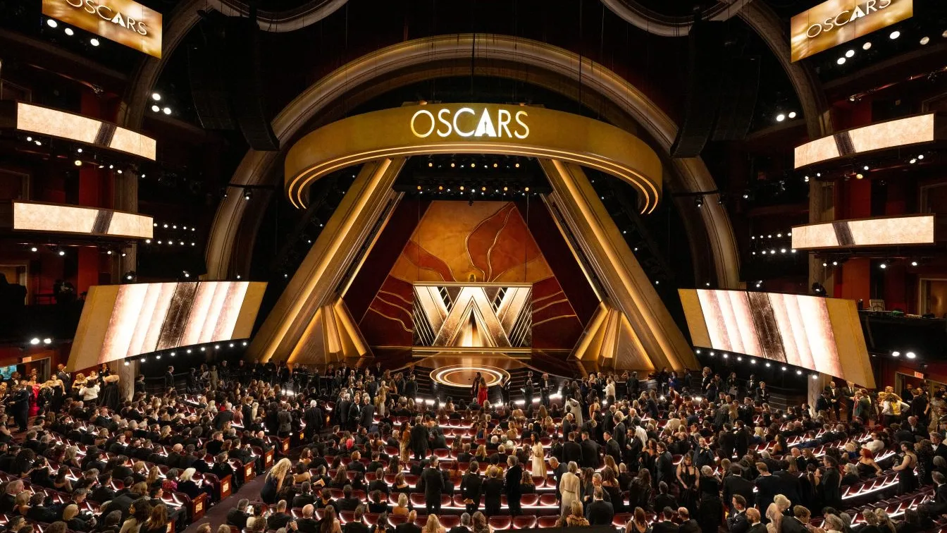 The Dolby Theatre in Los Angeles where the Oscars ceremony takes place