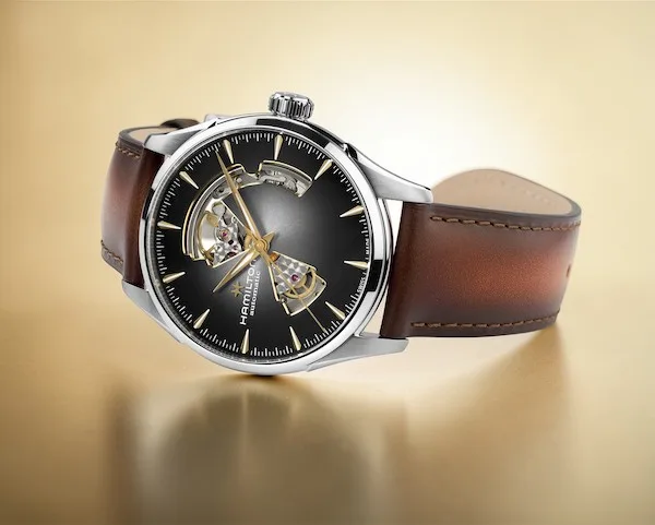 Hamilton Jazzmaster Open Heart black