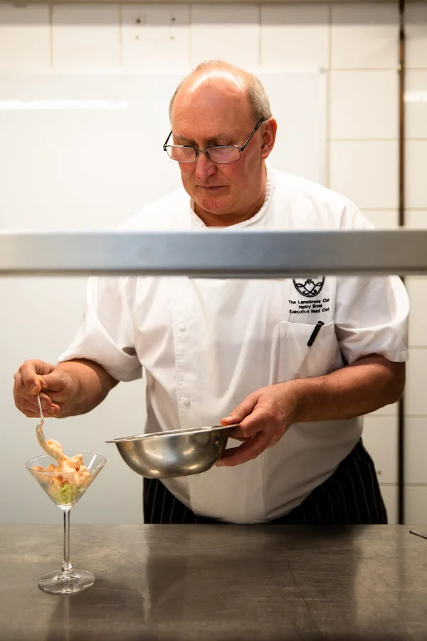 Chef Henri Brosi