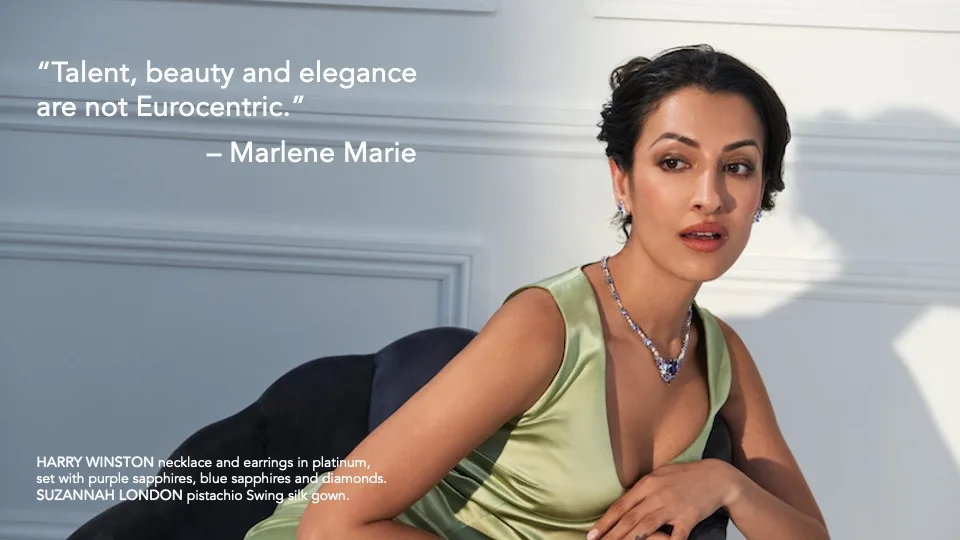 Marlene Marie in Harry Winston