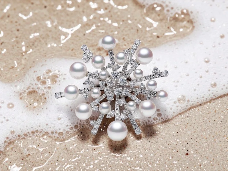 Mikimoto Splash Brooch