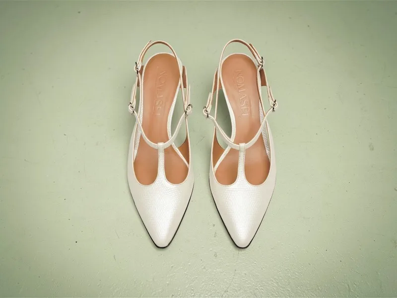 NOMASEI Silencio Kitten Heel Pumps