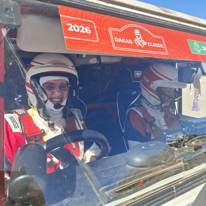 Helen Tait-Wright and Marcella Kirk Dakar Rally 2026