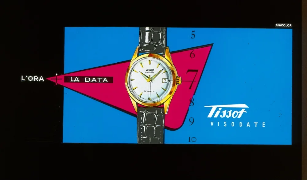Advertisment Original Tissot Visodate 1953