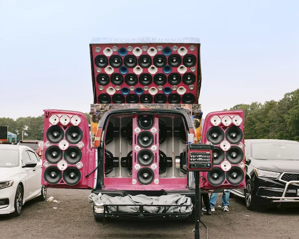 Josefina Santos, Dominican Soundsystems 1, 2021.