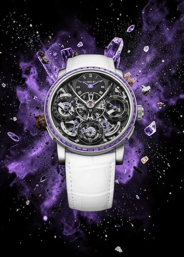 MB&F LM Perpetual Chromatic Editions Purple Sapphire