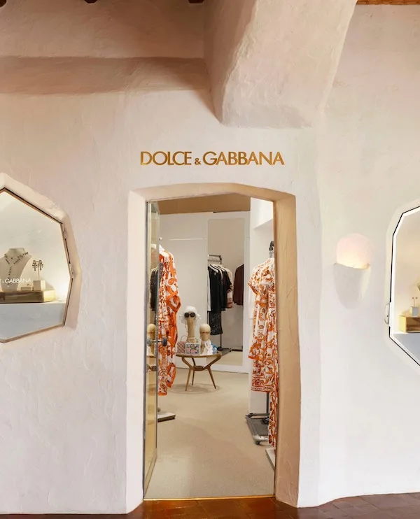 Dolce&Gabbana boutique at Hotel Cala di Volpe