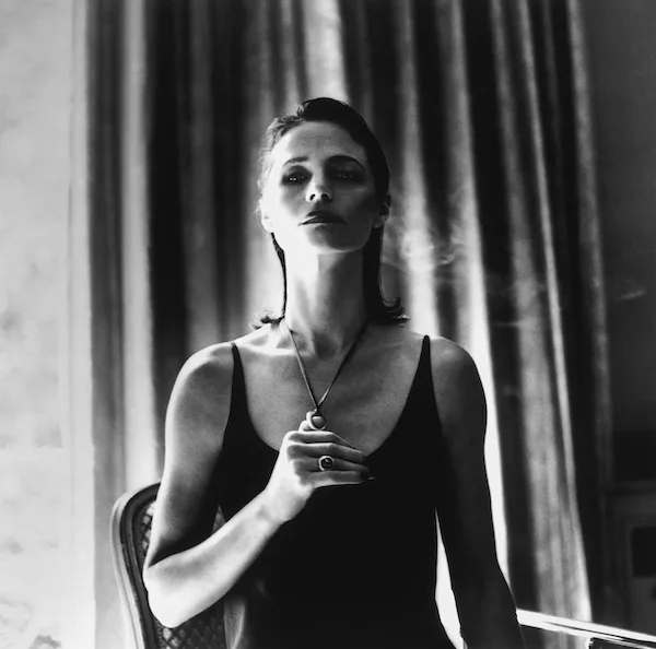 Michael Comte for Pomellato (1994) featuring Charlotte Rampling.