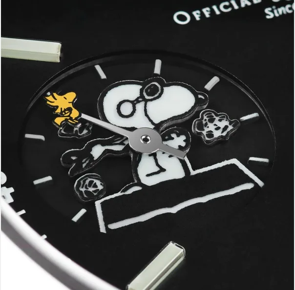 Detail dial Ball Engineer Master II Snoopy Flying Ace