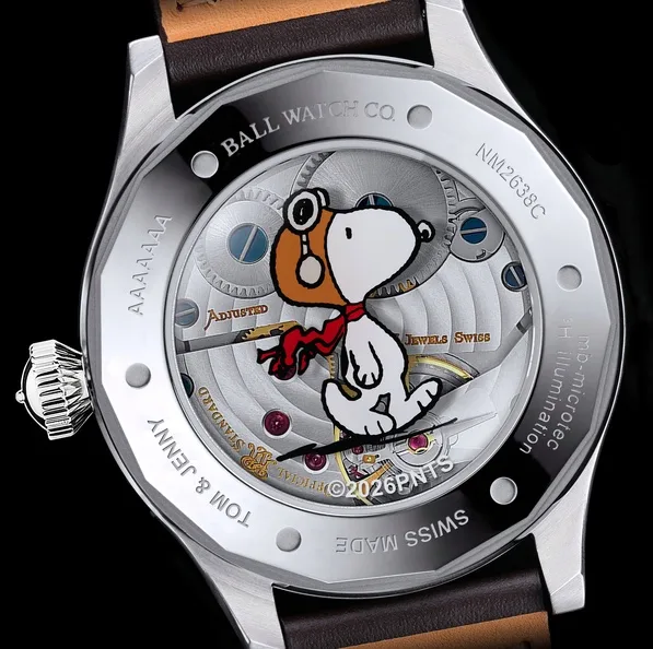 Caseback Ball Engineer Master II Snoopy Flying Ace