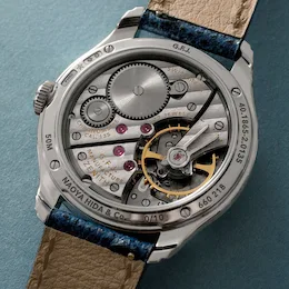 Caseback Zenith G.F.J. Calibre 135 Double Signed with Naoya Hida & Co