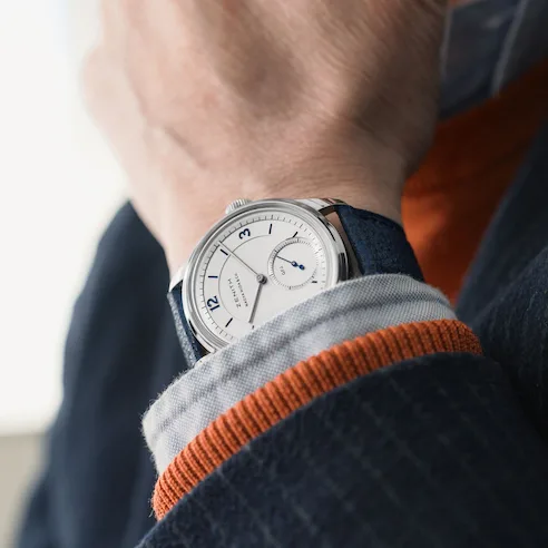 Zenith G.F.J. Calibre 135 Double Signed with Naoya Hida & Co on the wrist