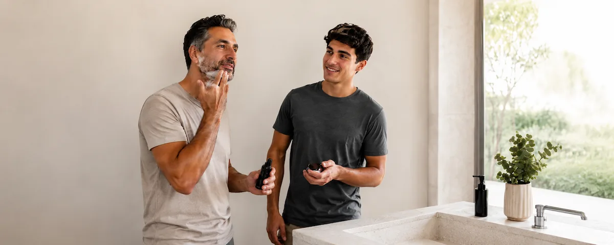 Father’s Day grooming gifts for men including skincare, shaving tools, SPF and fragrance