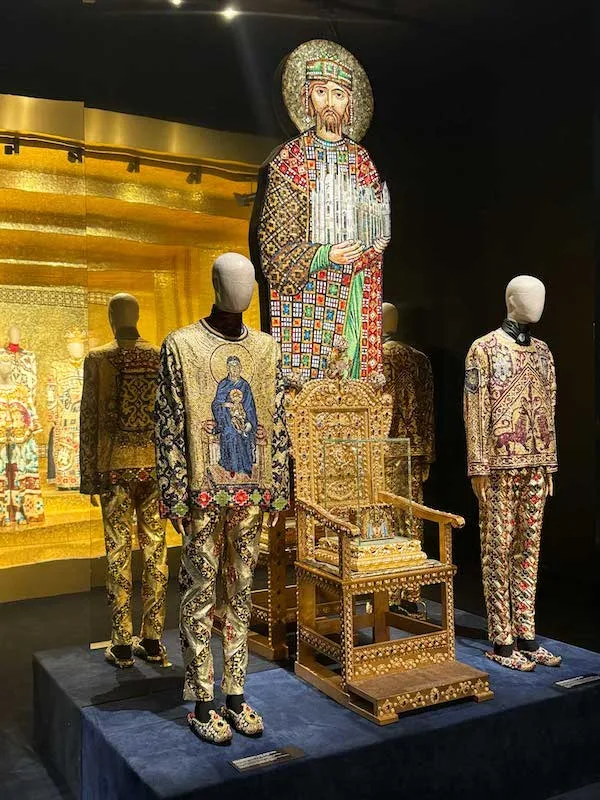 Orsoni’s work in the Dolce & Gabbana From the Heart to the Hands exhibition