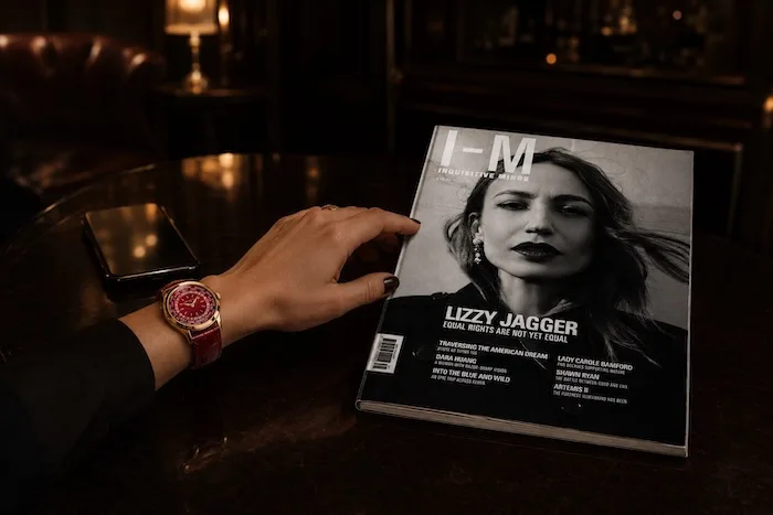 The ultra luxurious I-M Inqusitive Minds magazine