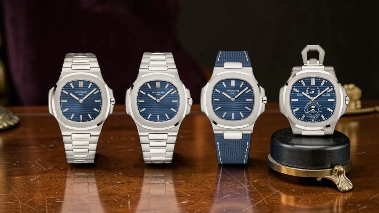Patek Philippe Nautilus 50th anniversary models