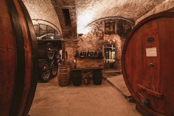 Pio Cesare cellars in Alba.