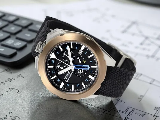 Seiko Spring Drive Spacewalk designed for Richard Garriott