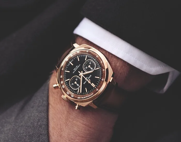 Breitling Top Time B01 Chronograph 41 Tribute to Aston Martin DB5 in red gold