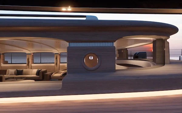 Rendering of the interior of Project Zero